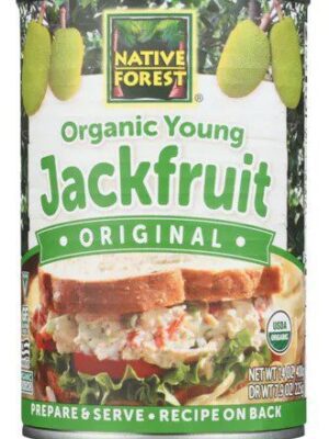 Native Forest - Organic Young Jackfruit Plant Based Meat, Non-GMO - 6x14oz
